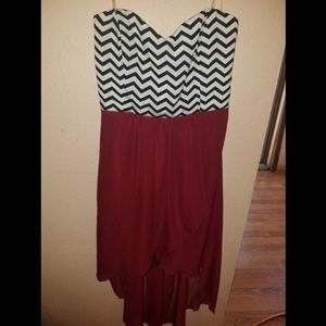 Maroon Dress